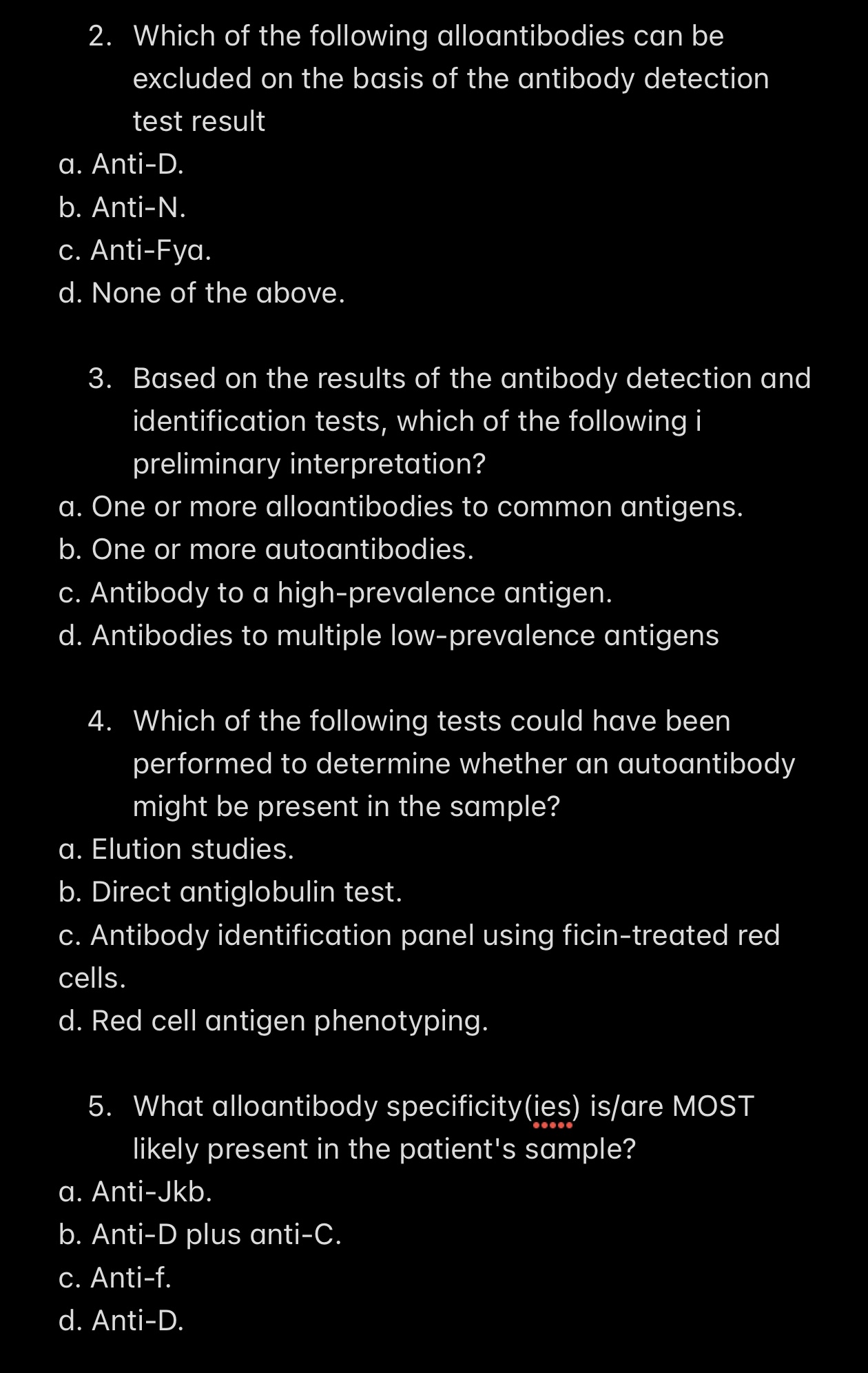 Solved SC is a 92yearold female who is scheduled for