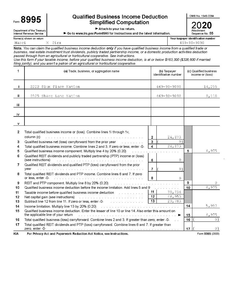 Line 7 of Form 4797 is $50,898--At what rate(s) is | Chegg.com