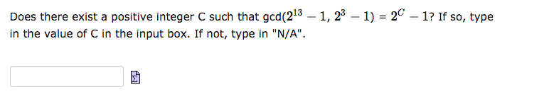Solved Does there exist a positive integer C such that | Chegg.com