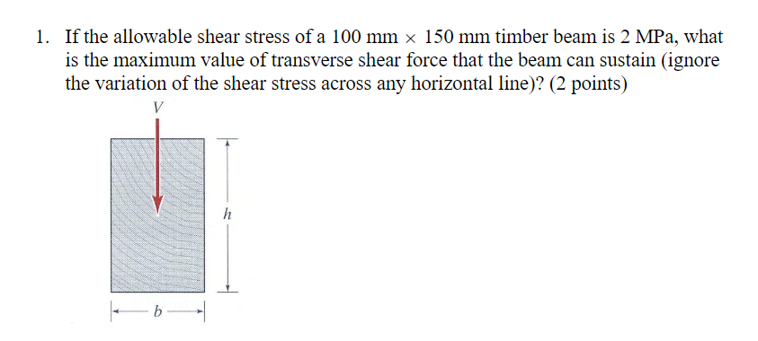 Solved CIVIL ENGINEERING HOMEWORK HELP: If The Allowable | Chegg.com