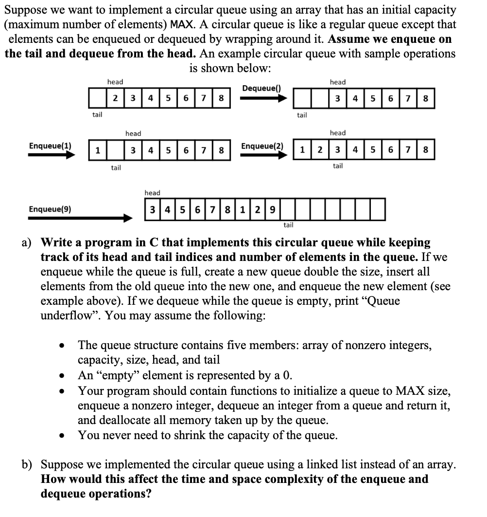 solved-suppose-we-want-to-implement-a-circular-queue-usi