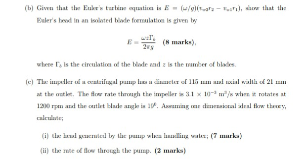 Solved This Is A Fluid Mechanics 3 Question. Please Show All | Chegg.com