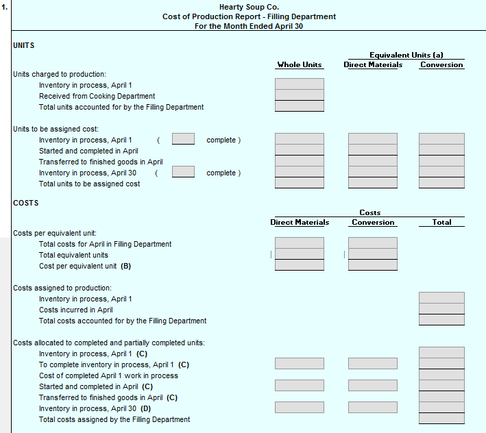 Work In Process Accounting Solved Chapter 17 Process Cost Systems PR 17-4A Work in | Chegg.com