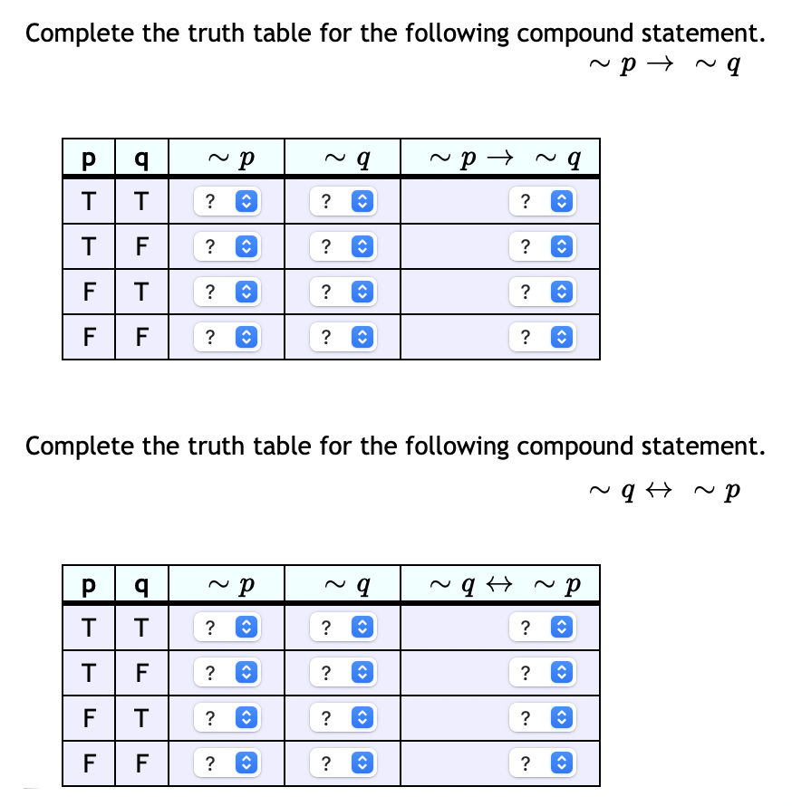 Solved Complete the truth table for the following compound | Chegg.com