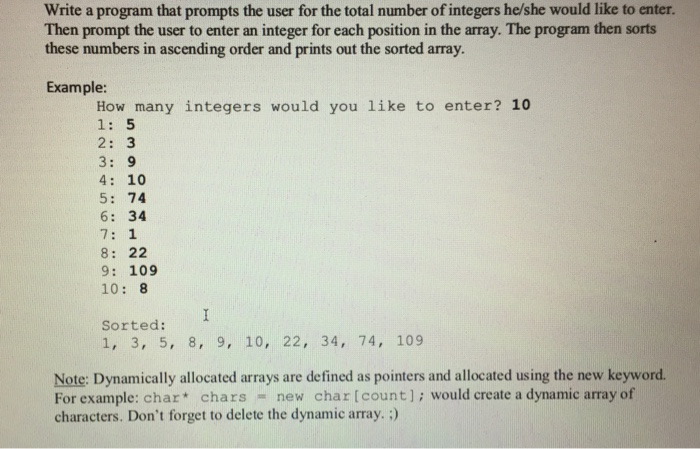 Solved Write a program that prompts the user for the total | Chegg.com