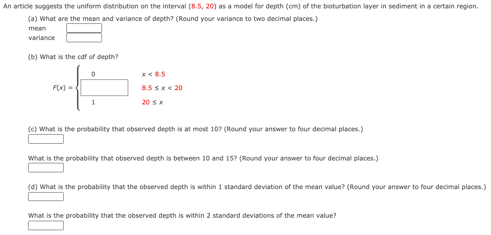 Solved An Article Suggests The Uniform Distribution On The | Chegg.com