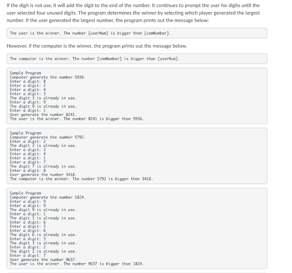 Solved Overview This assignment consists of implementing two | Chegg.com