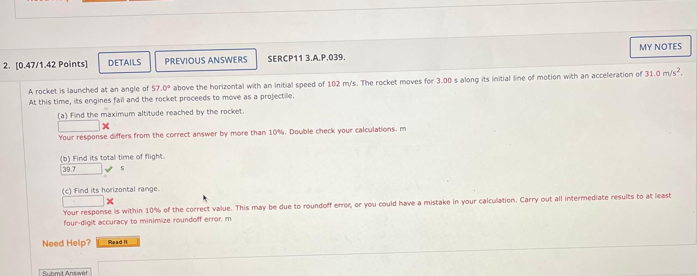 Solved After A Rocket Is Launched Its Engines Are Shut Chegg Com