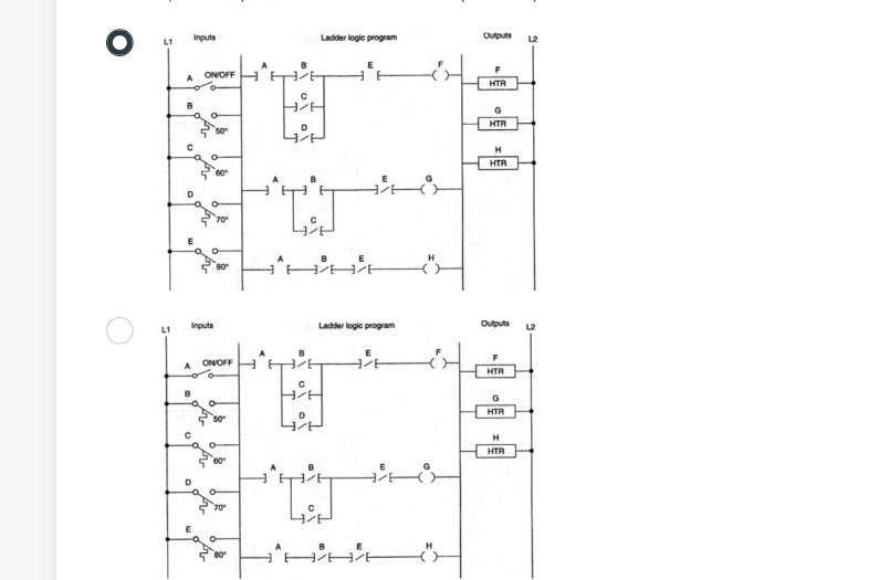 Solved A temperature control system consists of four