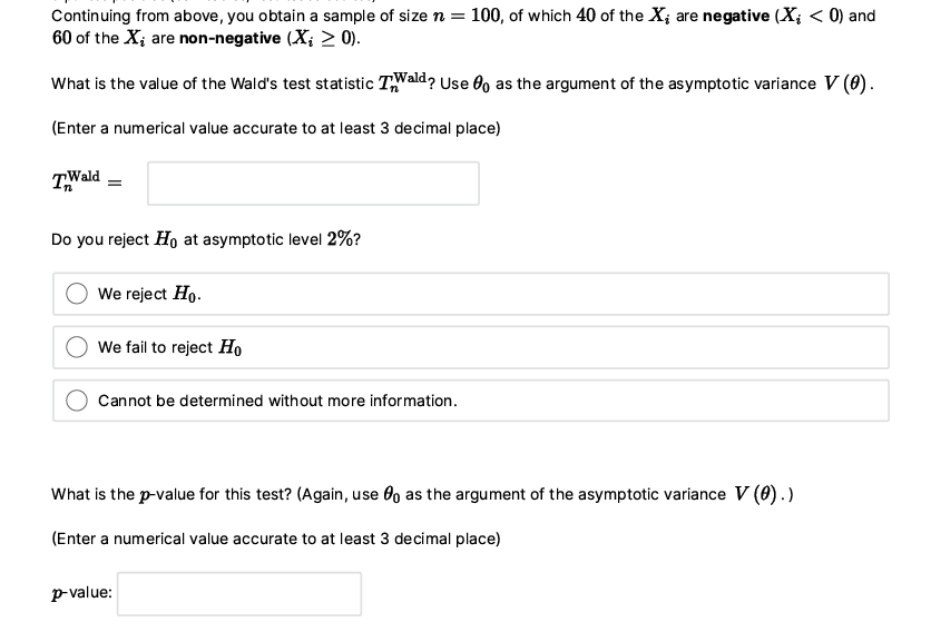 Setup: For x € R and 0 € (0,1), define fe () = {a 02 | Chegg.com
