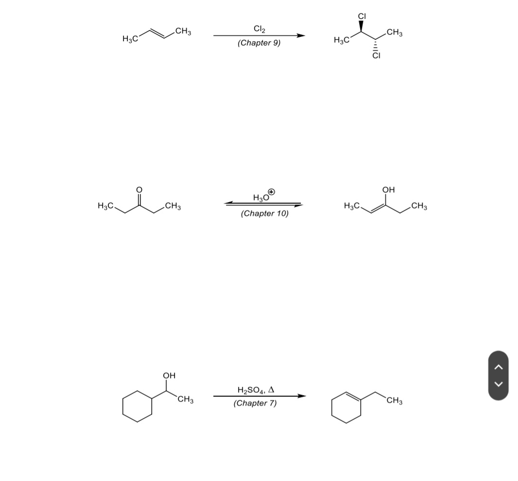 Solved Provide the mechanism for the following reactions. Be | Chegg.com