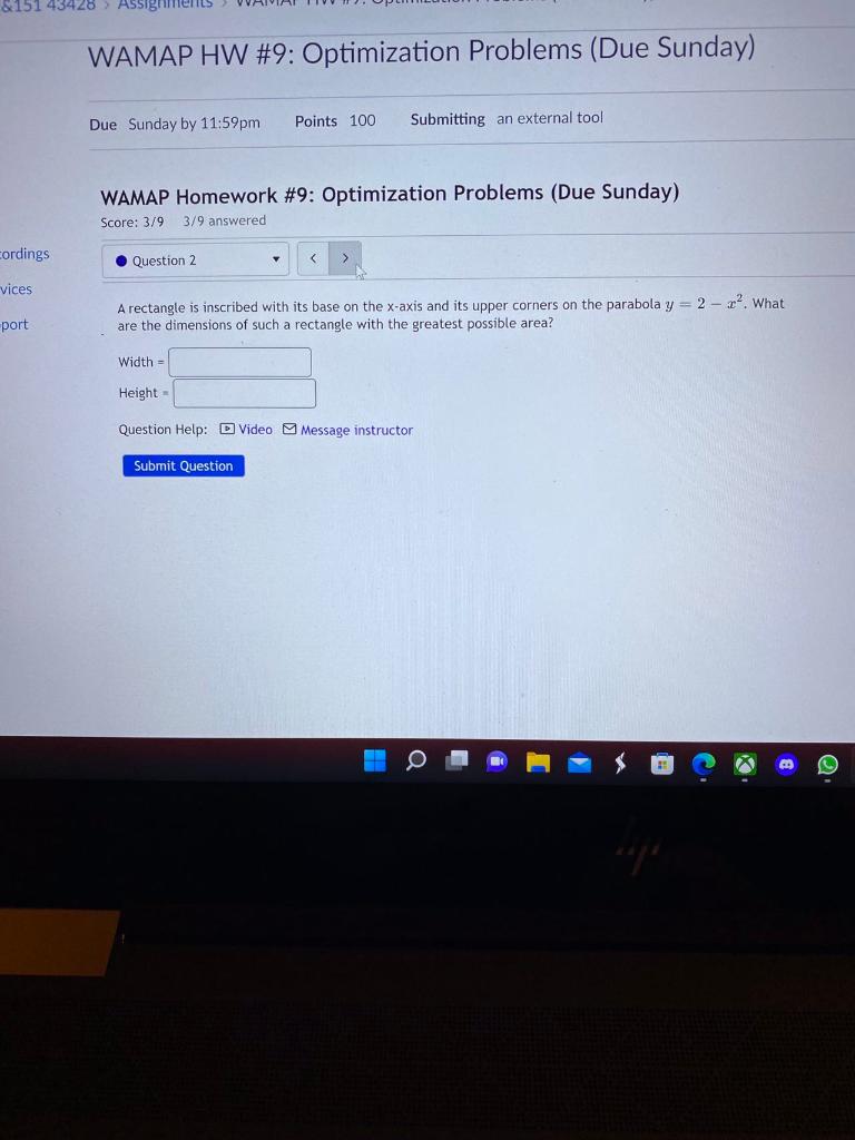 Solved &151 43428 Assignments ordings vices port WAMAP HW | Chegg.com
