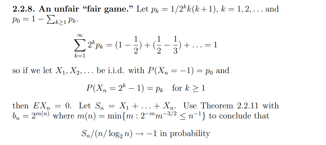 Solved 2.2.8. ﻿An unfair 