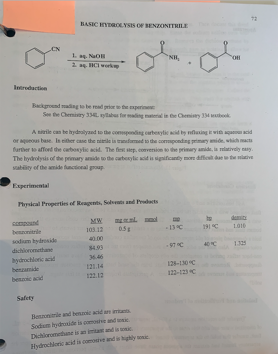 simple hydrolysis reaction