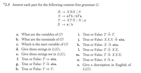 Solved Problem 2 Sipser Problem 2 3 Page 155 3e Pa Chegg Com