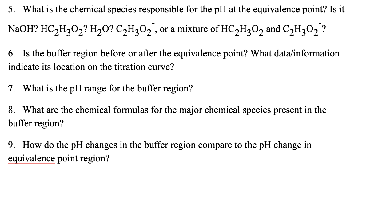 Solved AcidBase Titration Hd Volume (mL) 5. What is the