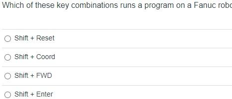 Solved Which of these key combinations runs a program on a | Chegg.com