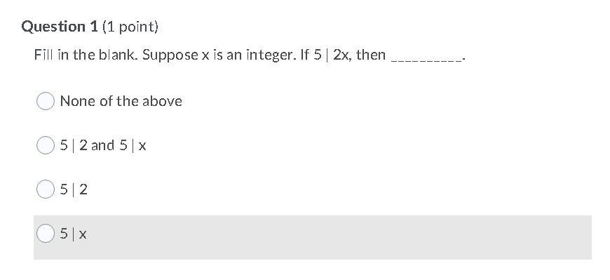 Solved Question 1 1 Point Fill In The Blank Suppose X Is 4751