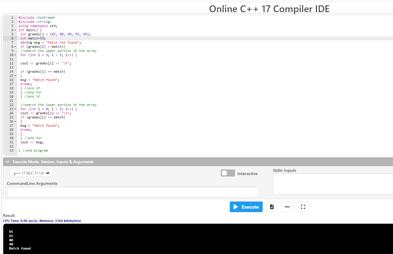 Solved So my code is working properly for the most part my | Chegg.com