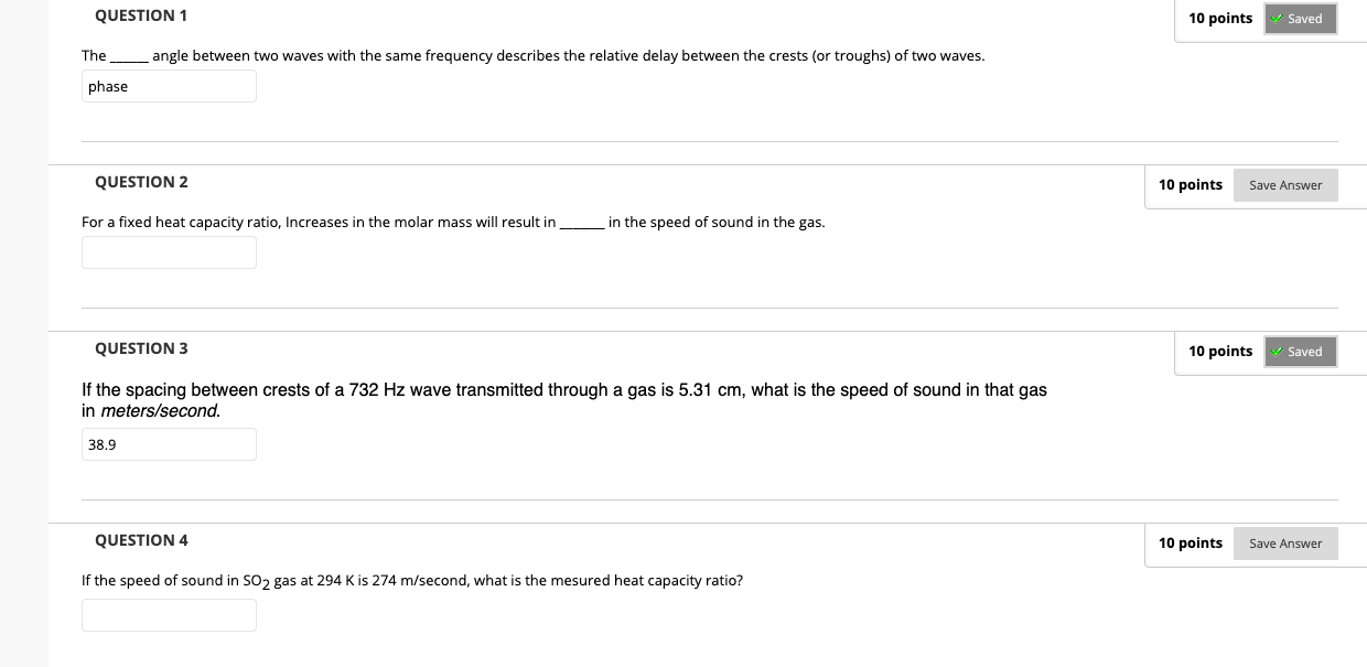 Solved QUESTION 1 10 points Saved The angle between two | Chegg.com