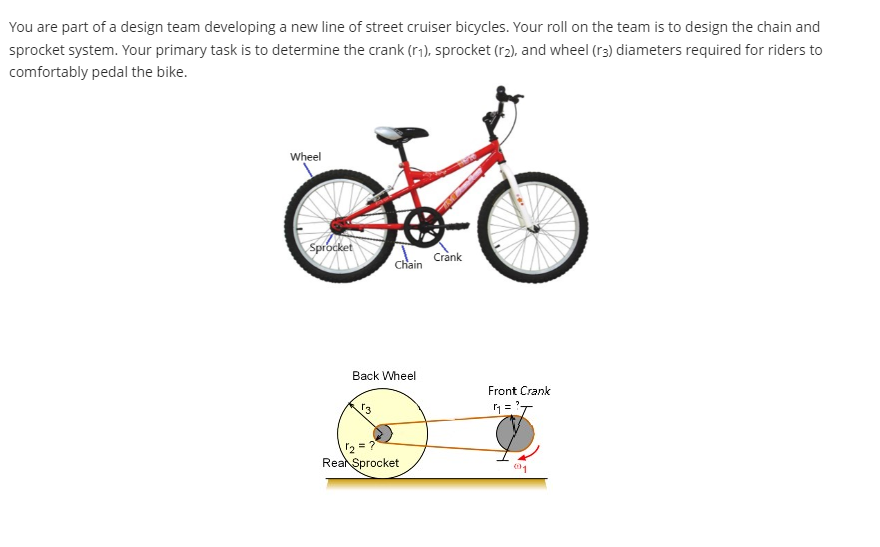 Bike store crank sprocket