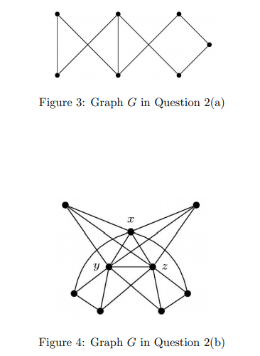 Solved 2(a). Given Graph G In Figure 3. Determine Whether G | Chegg.com