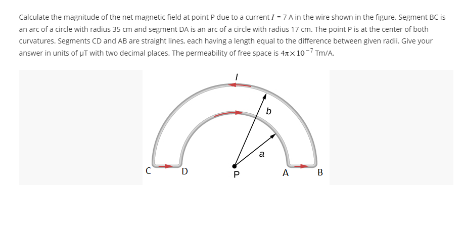 Solved Calculate The Magnitude Of The Net Magnetic Field At | Chegg.com