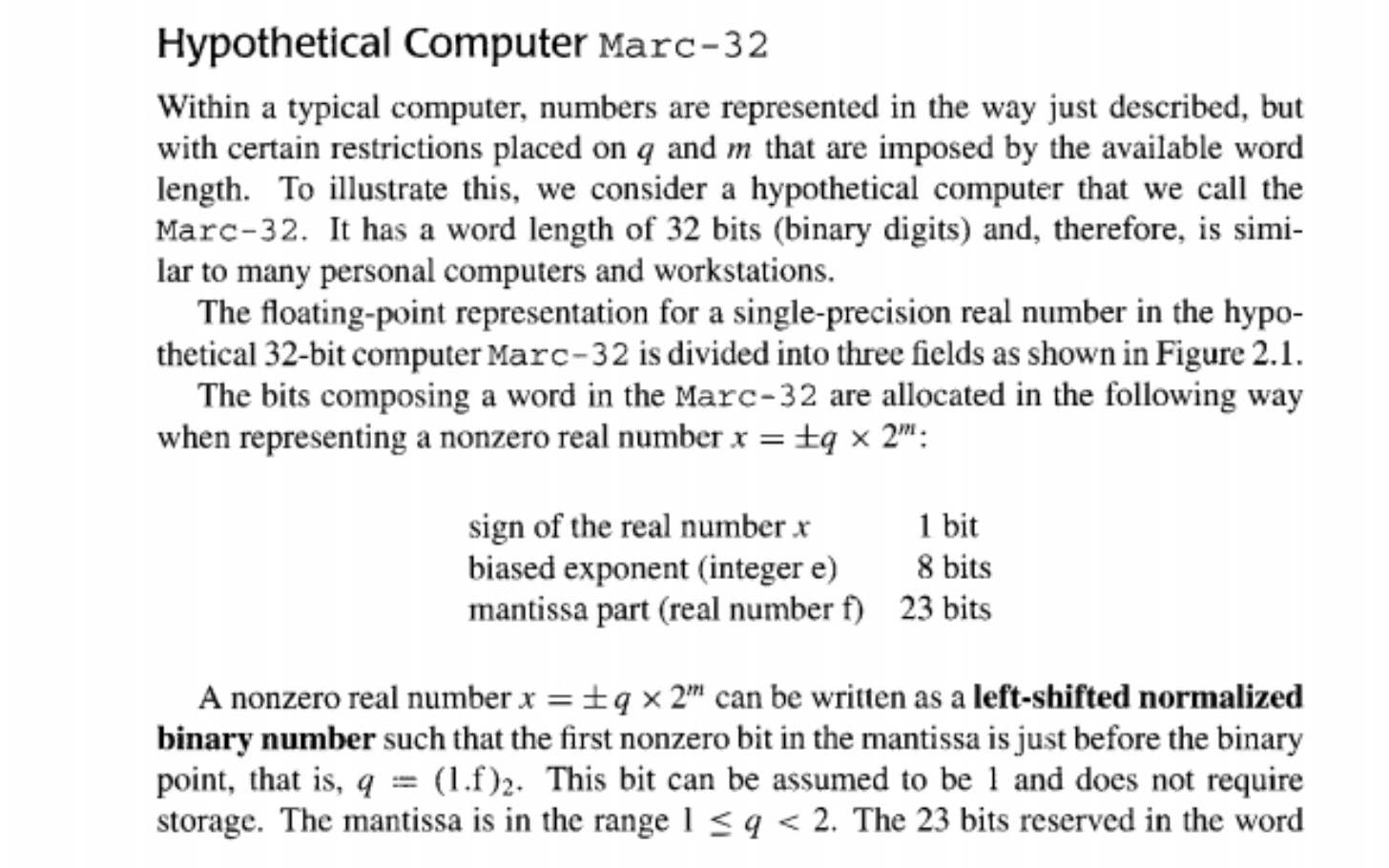 4. Is 32(1−2−24) a machine number in the Marc-32? | Chegg.com