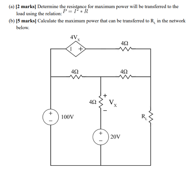 Solved Problem 5 (21 marks): Maximum Power There are | Chegg.com