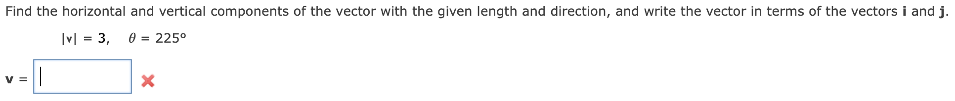 Solved Find the horizontal and vertical components of the | Chegg.com