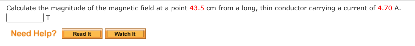 Solved Calculate the magnitude of the magnetic field at a | Chegg.com