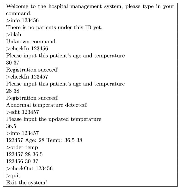 Solved Simple Hospital management program I want to make a C | Chegg.com
