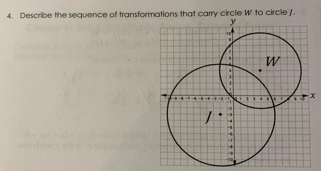 Solved 4. Describe the sequence of transformations that | Chegg.com