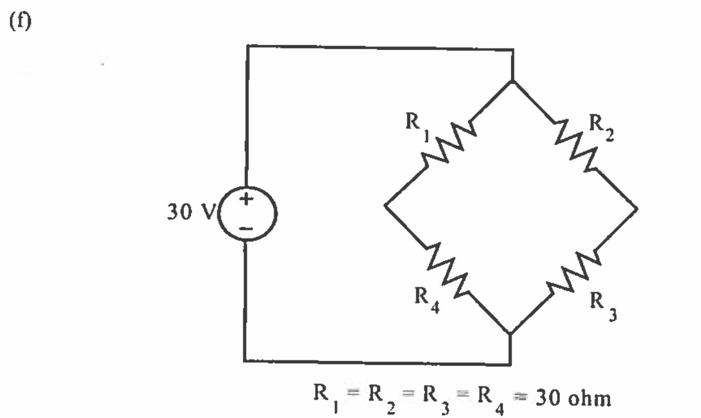 Solved 3. Determine the voltage drop across and the current | Chegg.com