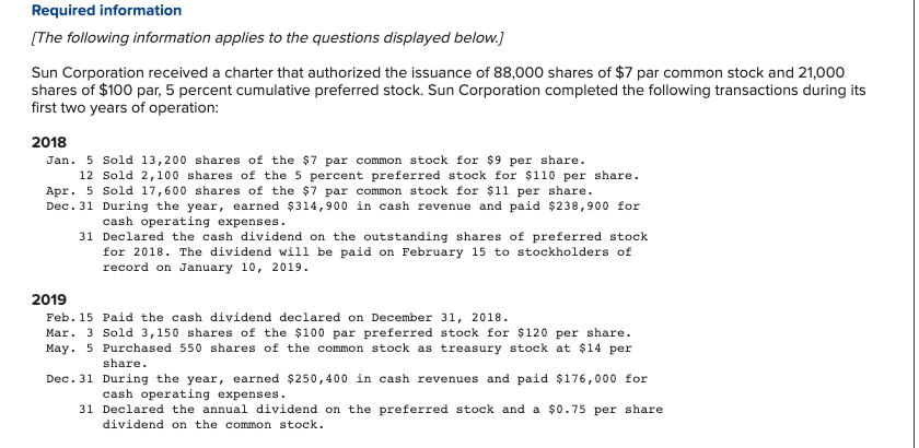 Solved B. Prepare The Stockholders' Equity Section Of The | Chegg.com