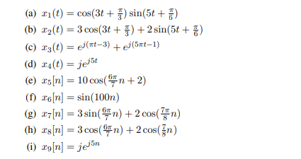 Solved Determine whether or not each of the following | Chegg.com