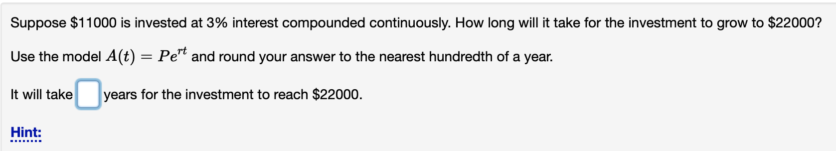 Solved Exponential Growth and Decay Exponential growth and | Chegg.com