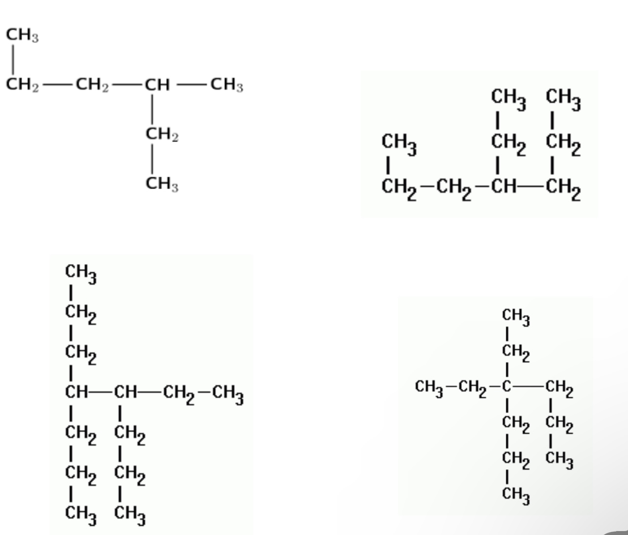Solved Name the alkanes using IUPAC nomenclature | Chegg.com