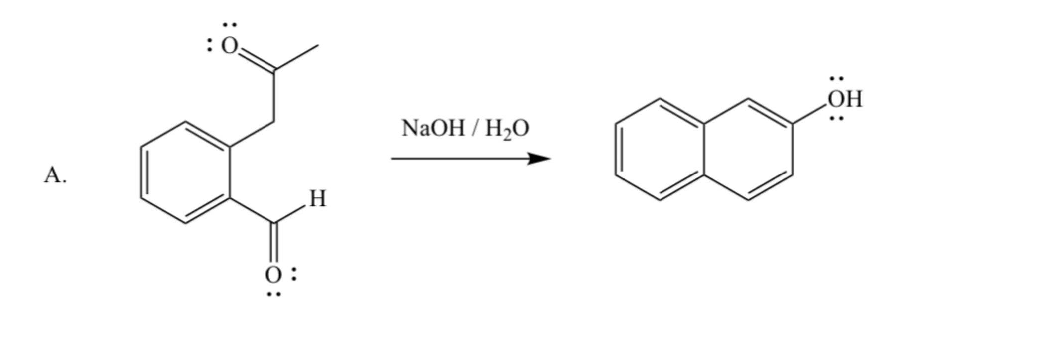 Solved provide the mechnism for the rxn below | Chegg.com