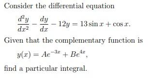 Solved Consider the differential equation | Chegg.com