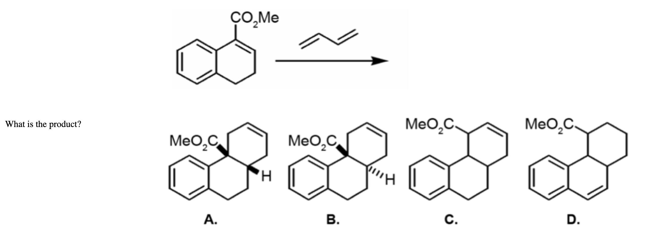 Solved COMe What is the product? Meo C Meoc Meo, Meo, , H | Chegg.com