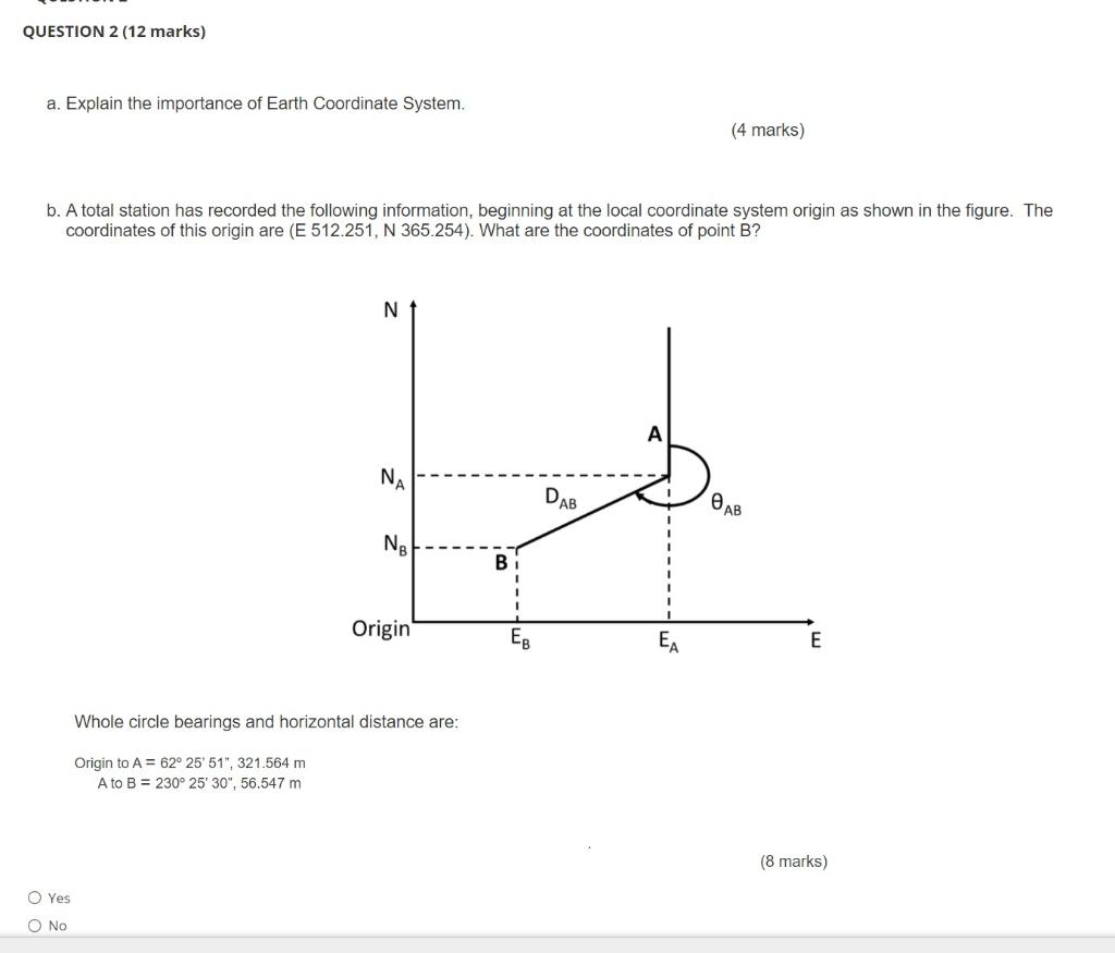 Solved Question 2 12 Marks A Explain The Importance Of 5851