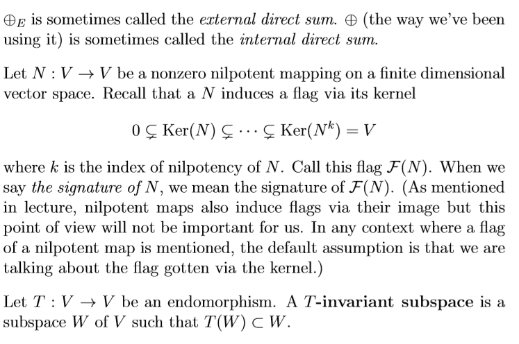 3 Let T V V Be An Endomorphism On A Finite Chegg Com