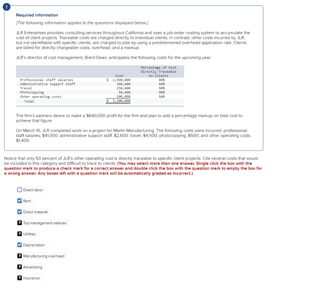 Solved Required Information The Following Information Chegg Com