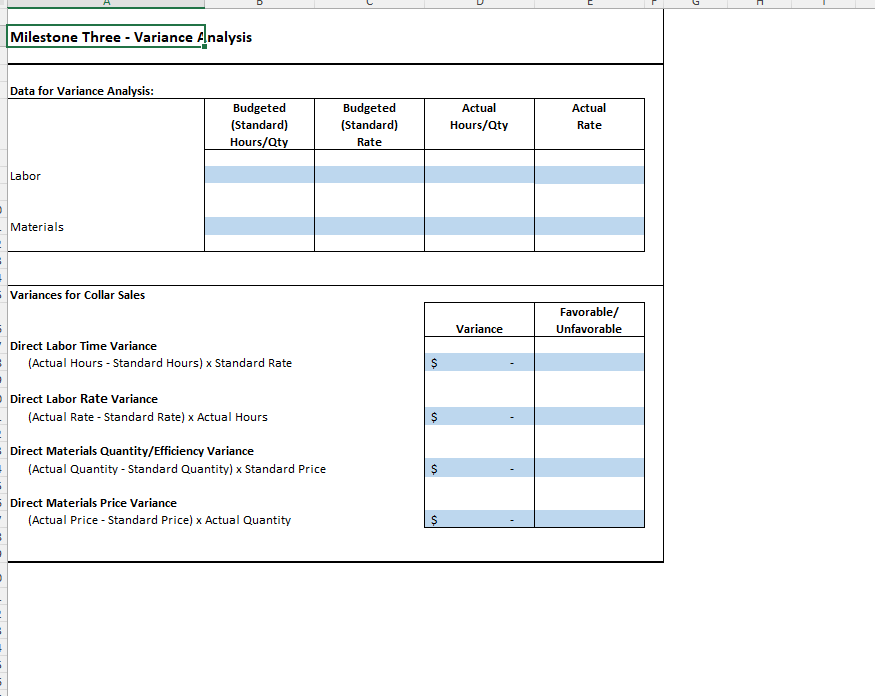 Solved Milestone Three Statement Revenue Collars