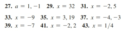 Solved 29. 22x+5=2101 30. 3x+4=32x−5 31. 7x2=73x+10 32. | Chegg.com