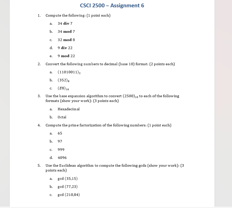 Solved Question 34 3 pt Which of the following is an