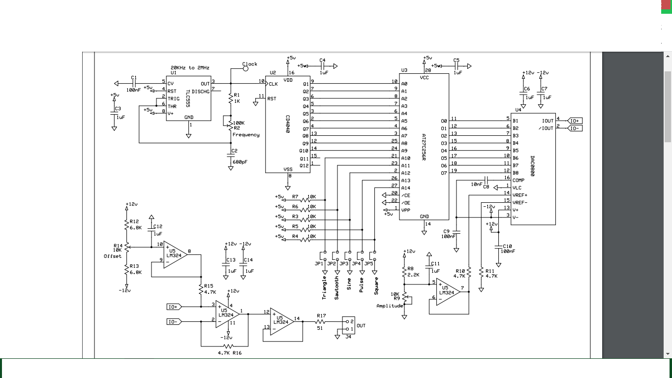 Solved Look at this picture of the schematic and provide a Circuit Diagram