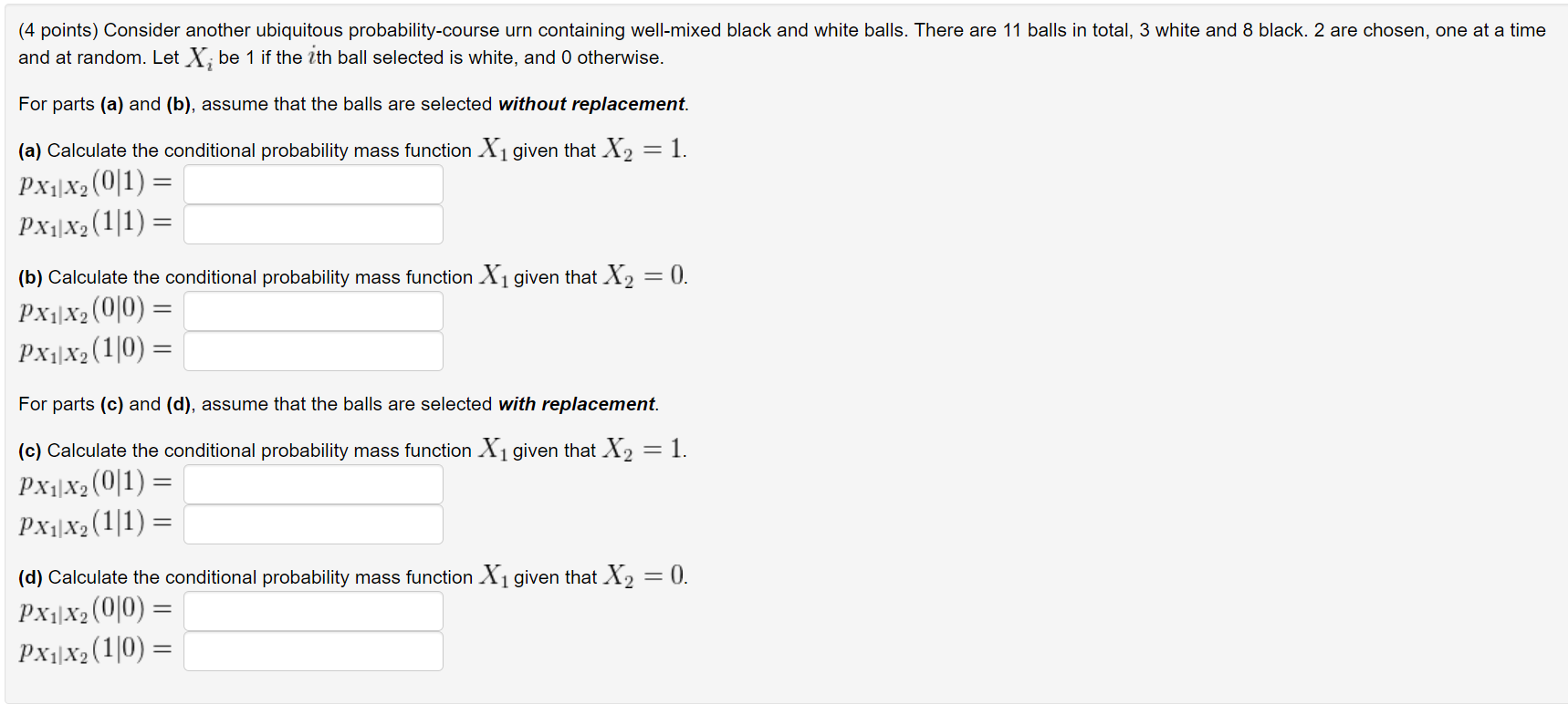 Solved Could you please solve the question? I will like your | Chegg.com