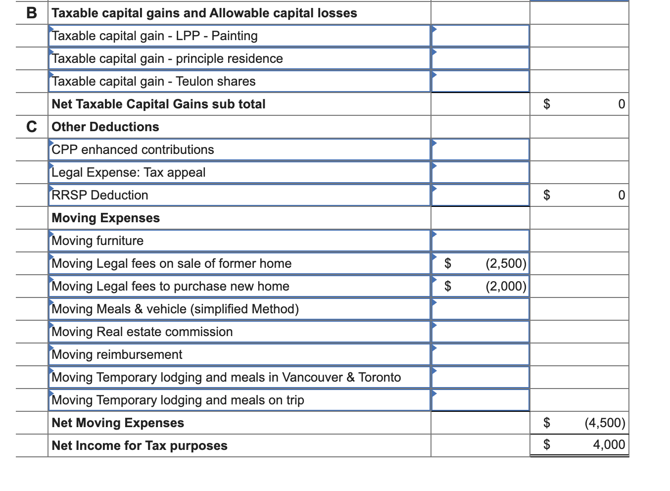 [Solved] I completed some but I need help with the rest I